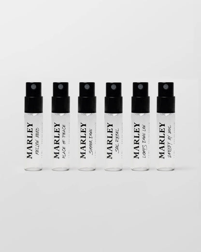 The Marley Fragrance Discovery Sample Set